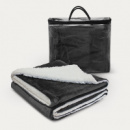 Oslo Luxury Blanket+Black