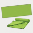 Active Cooling Sports Towel Pouch+Bright Green