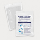 Active Cooling Sports Towel Pouch+packaging