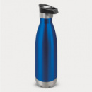 Mirage Vacuum Bottle Push Button+Translucent Blue