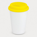 Aztec Double Wall Coffee Cup+Yellow